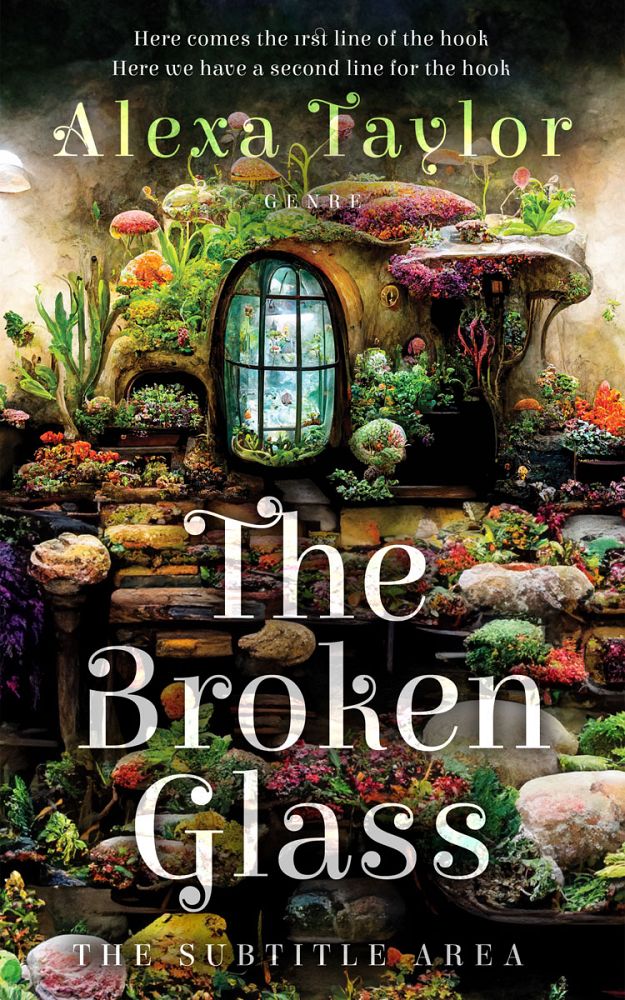 Front view of Sorrell Brown #28985 - Premade Fantasy Book Cover | BookCoverZone