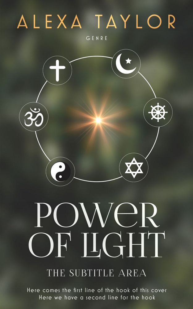 Front view of Kelp #29049 - Premade Religion & Spirituality Book Cover | BookCoverZone