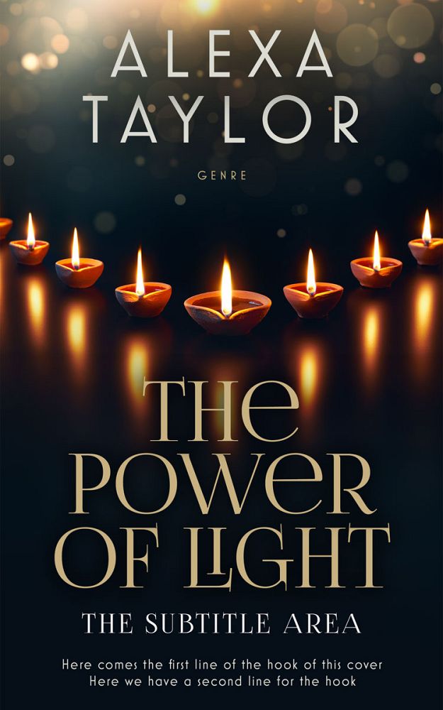 Front view of Laser #29056 - Premade Religion & Spirituality Book Cover | BookCoverZone