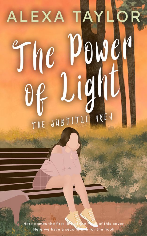 Front view of Antique Brass #29068 - Premade Health & Mind & Body Book Cover | BookCoverZone