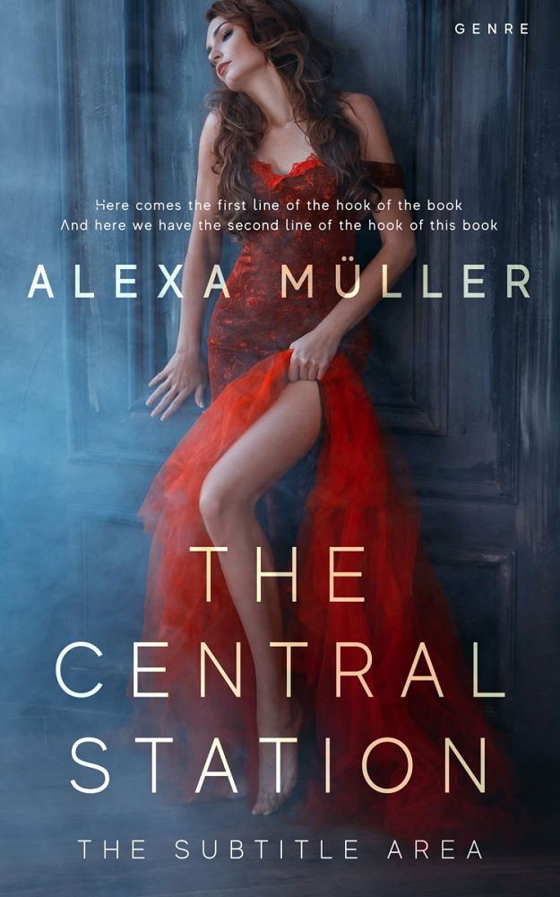 Front view of Tuna #29167 - Premade Chick Lit Book Cover | BookCoverZone