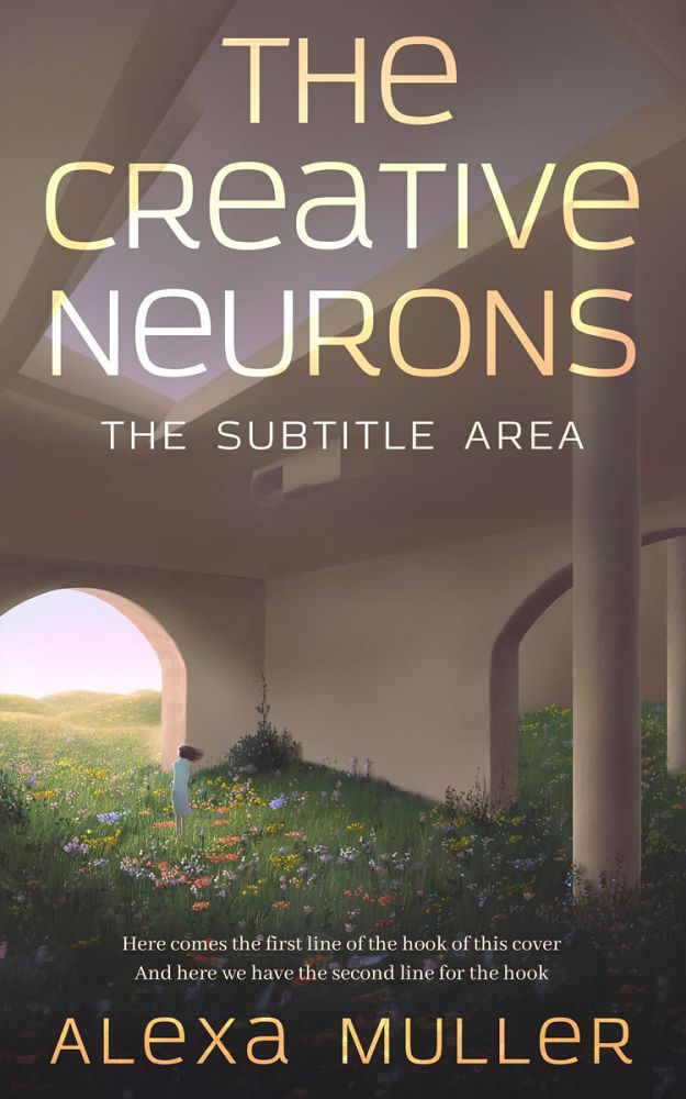 Front view of Pine Cone #29176 - Premade Fantasy Book Cover | BookCoverZone