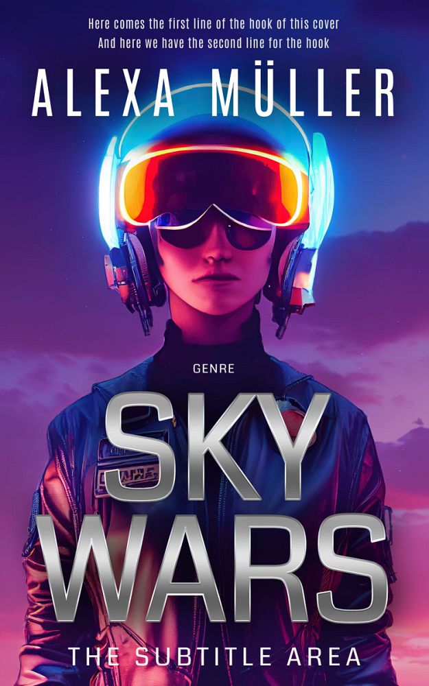 Front view of Jacarta #29250 - Premade Science Fiction Book Cover | BookCoverZone