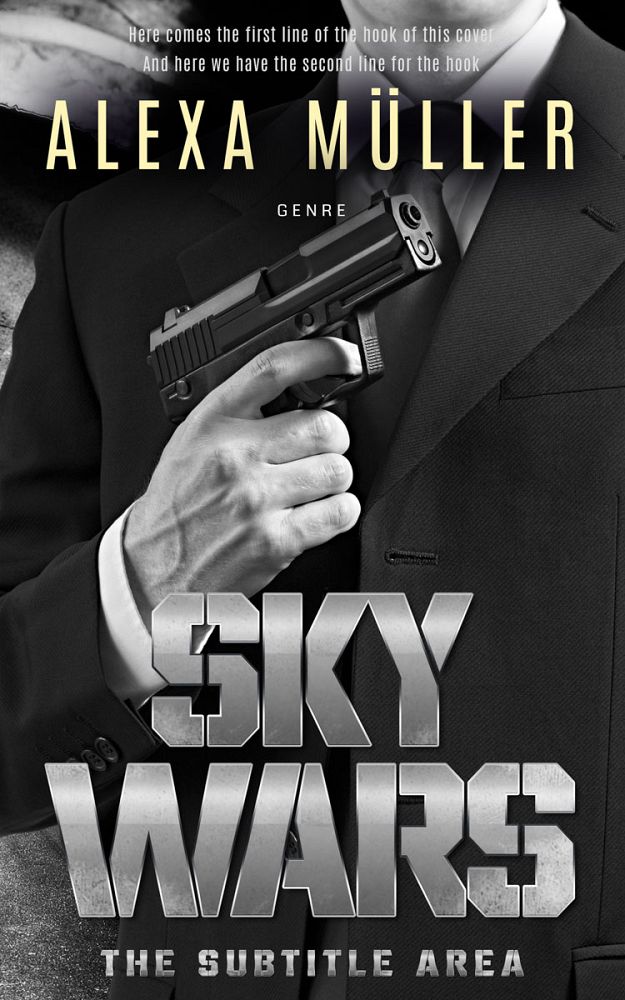 Front view of Gray Nickel #29254 - Premade Mystery & Thriller & Suspense Book Cover | BookCoverZone
