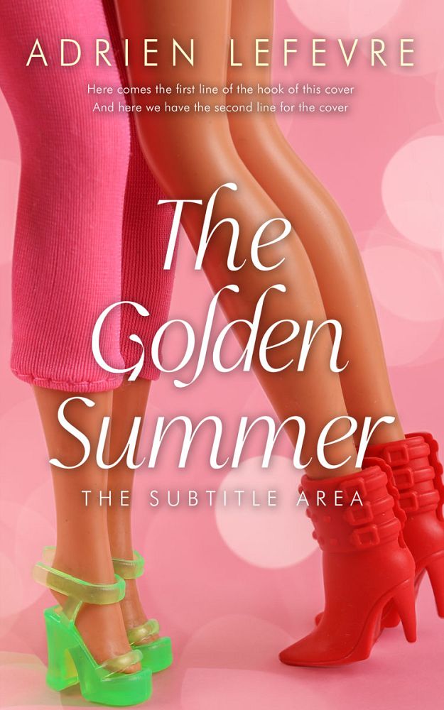 Front view of Tonys Pink #29362 - Premade Chick Lit Book Cover | BookCoverZone