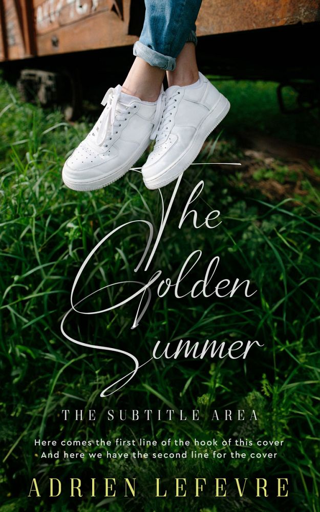 Front view of Silk #29373 - Premade Teen & Young Adult Book Cover | BookCoverZone