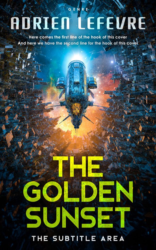 Front view of Laser #29540 - Premade Science Fiction Book Cover | BookCoverZone