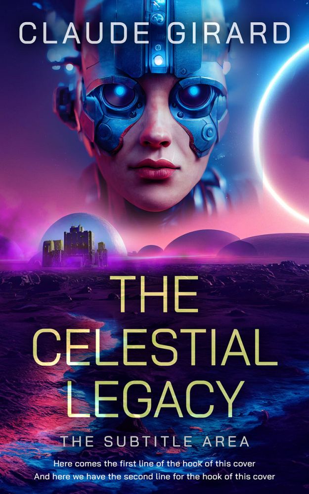 Front view of Haiti #29637 - Premade Science Fiction Book Cover | BookCoverZone