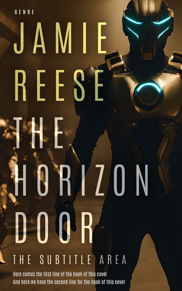 Front view of Oil #29756 - Premade Science Fiction Book Cover | BookCoverZone