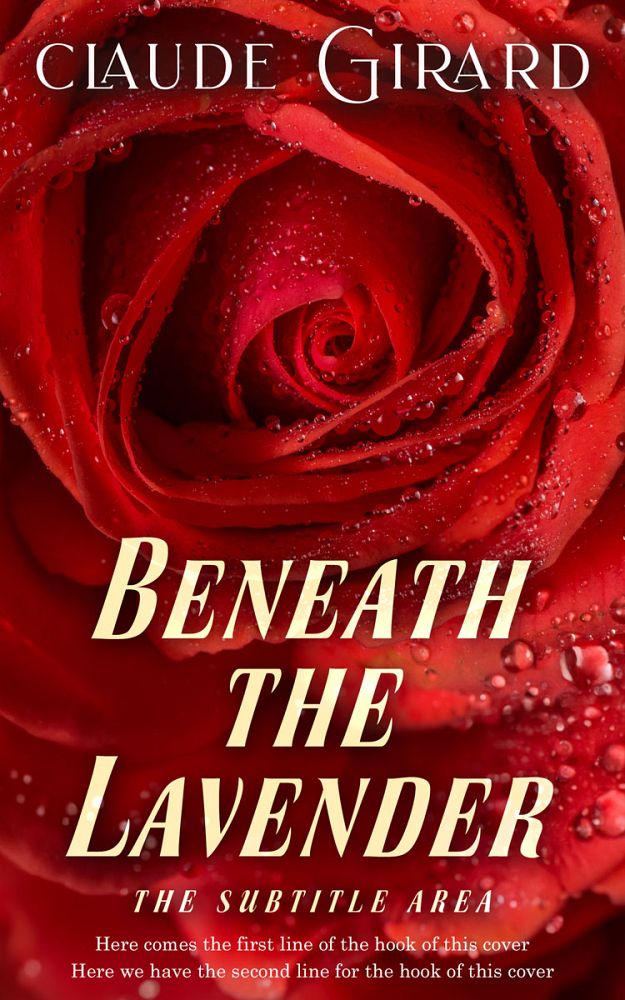 Front view of Dark Burgundy #29796 - Premade Romance Book Cover | BookCoverZone