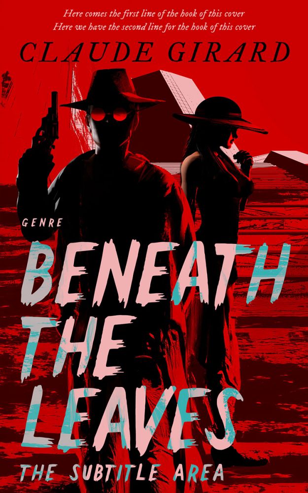 Front view of Rebel #29841 - Premade Mystery & Thriller & Suspense Book Cover | BookCoverZone