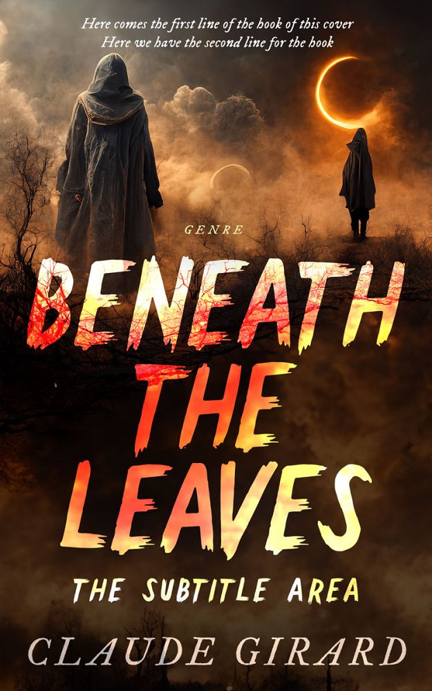 Front view of Di Serria #29847 - Premade Horror Book Cover | BookCoverZone