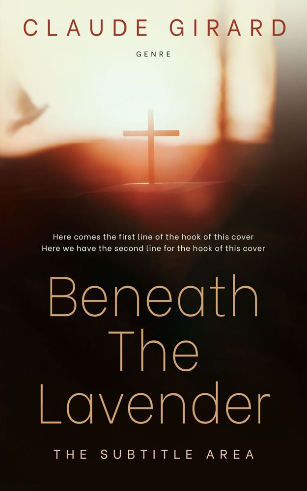 Front view of Crowshead #29864 - Premade Religion & Spirituality Book Cover | BookCoverZone