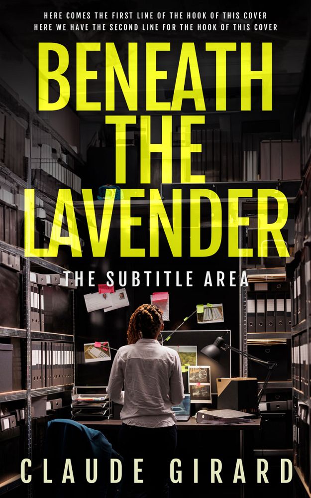 Front view of Wattle #29933 - Premade Mystery & Thriller & Suspense Book Cover | BookCoverZone
