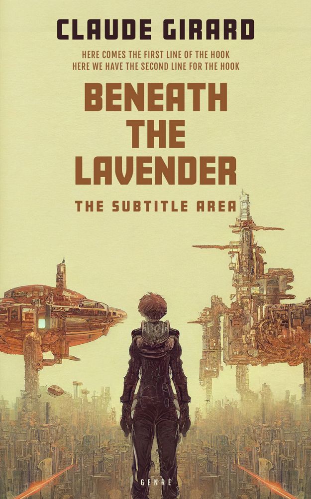 Front view of Winter Hazel #29956 - Premade Science Fiction Book Cover | BookCoverZone