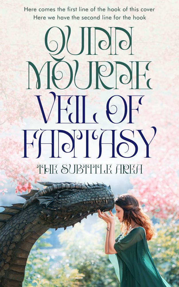 Front view of Limed Spruce #30094 - Premade Fantasy Book Cover | BookCoverZone