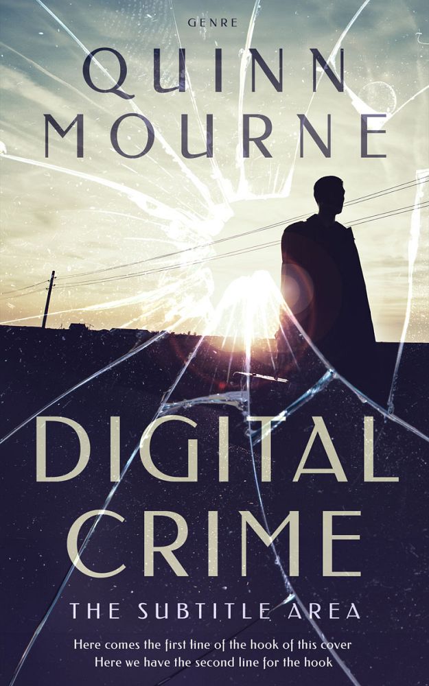 Front view of Moon Mist #30138 - Premade Mystery & Thriller & Suspense Book Cover | BookCoverZone