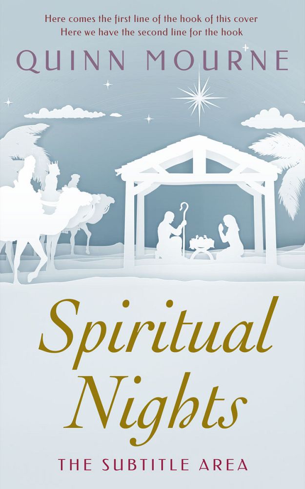 Front view of Geyser #30153 - Premade Religion & Spirituality Book Cover | BookCoverZone