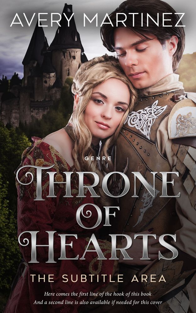 Front view of Cocoa Brown #30275 - Premade Romance Book Cover | BookCoverZone