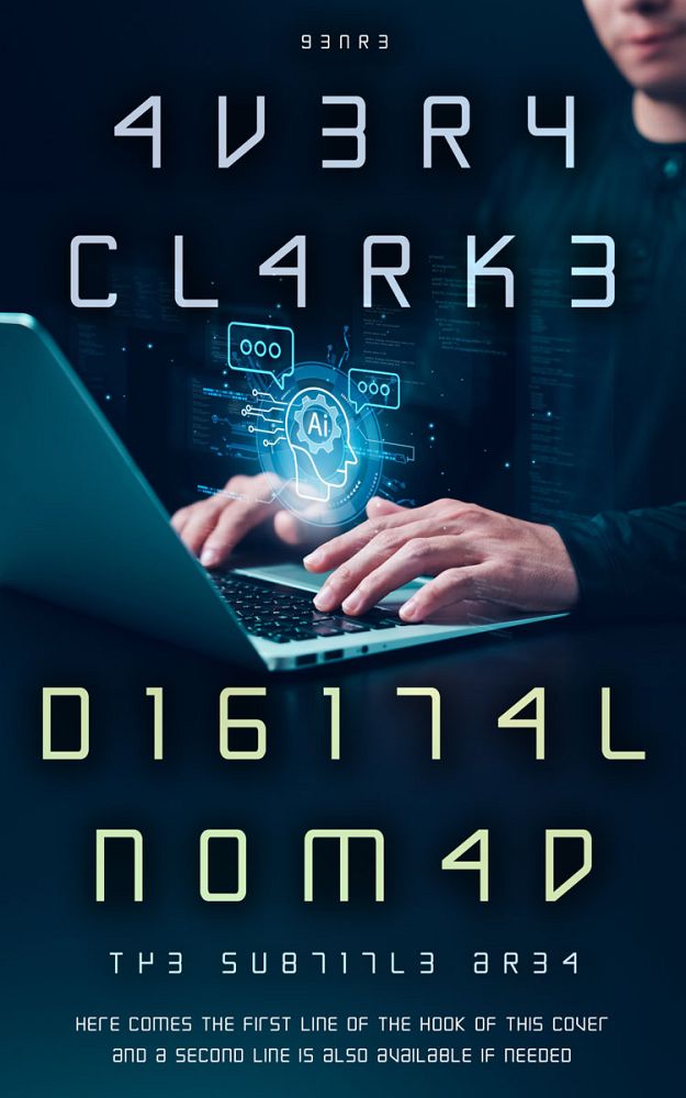 Front view of Black Pearl #30368 - Premade Science Fiction Book Cover | BookCoverZone