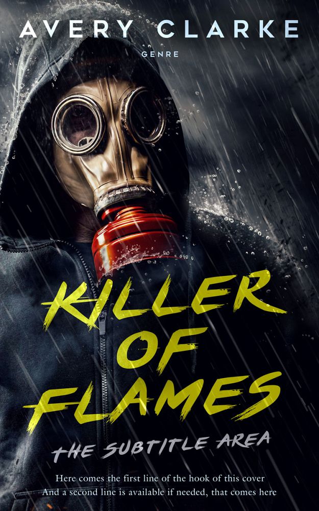 Front view of Woodsmoke #30389 - Premade Apocalyptica Book Cover | BookCoverZone