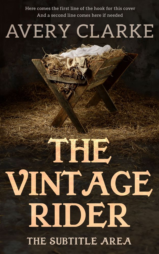 Front view of Oil #30489 - Premade Religion & Spirituality Book Cover | BookCoverZone