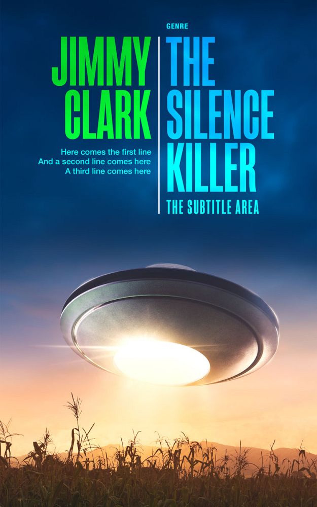 Front view of Cashmere #30573 - Premade Science Fiction Book Cover | BookCoverZone