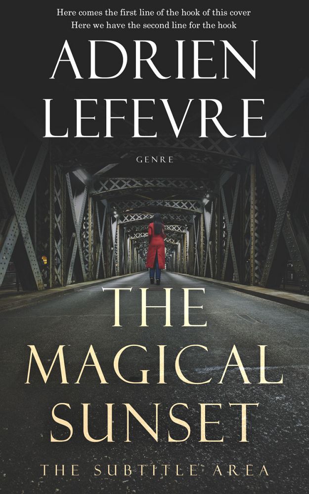 Front view of Heavy Metal #30659 - Premade Mystery & Thriller & Suspense Book Cover | BookCoverZone