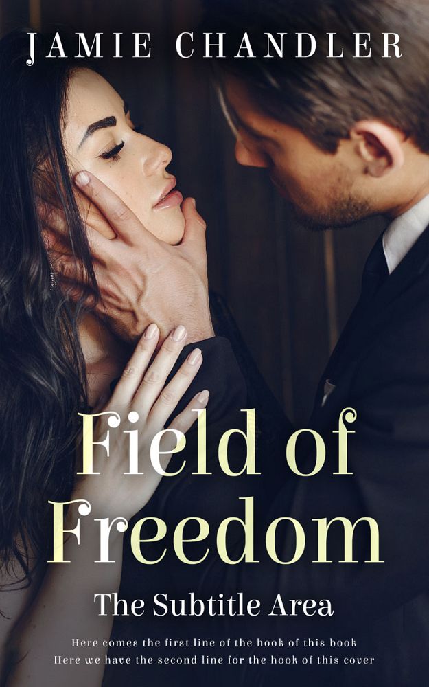 Front view of Charade #30884 - Premade Romance Book Cover | BookCoverZone