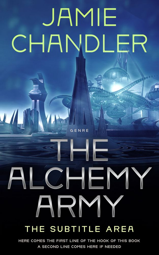 Front view of Chambray #30971 - Premade Science Fiction Book Cover | BookCoverZone