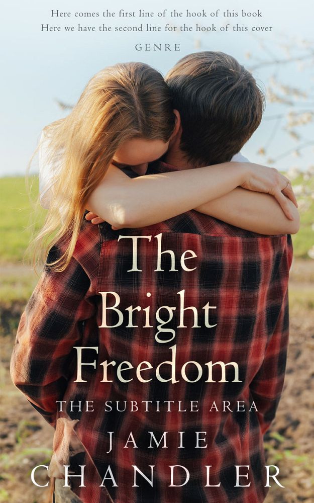Front view of Bison Hide #30984 - Premade Romance Book Cover | BookCoverZone