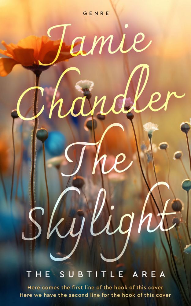 Front view of Barley Corn #31004 - Premade Science & Nature Book Cover | BookCoverZone