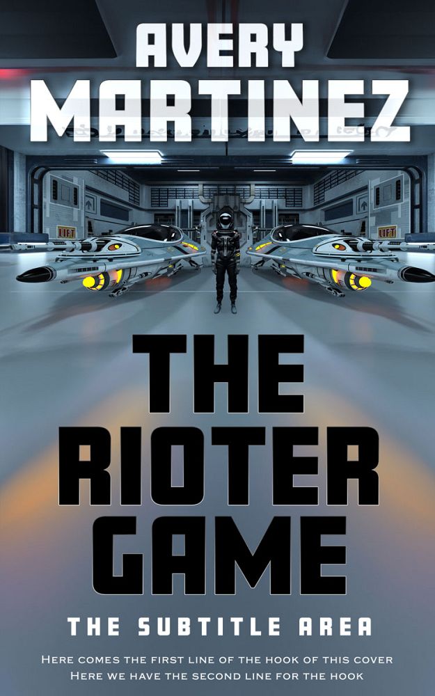 Front view of Nevada #31257 - Premade Science Fiction Book Cover | BookCoverZone