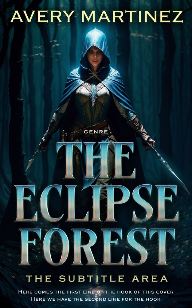 Front view of Firefly #31267 - Premade Fantasy Book Cover | BookCoverZone