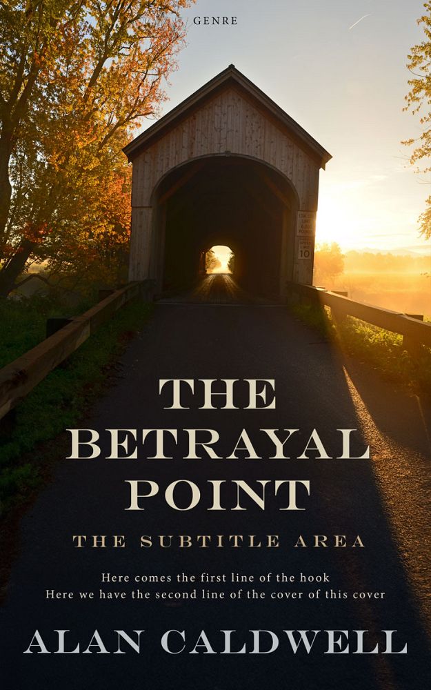 Front view of Akaroa #31317 - Premade Literary Fiction Book Cover | BookCoverZone