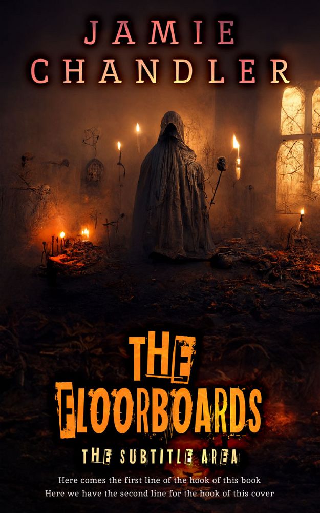 Front view of Night Rider #31325 - Premade Fantasy Book Cover | BookCoverZone