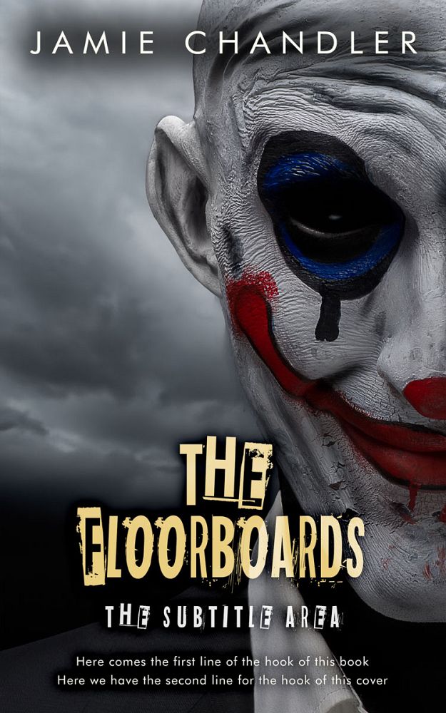 Front view of Tuna #31328 - Premade Horror Book Cover | BookCoverZone