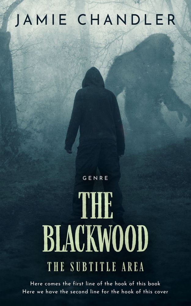 Front view of Powder Ash #31344 - Premade Horror Book Cover | BookCoverZone