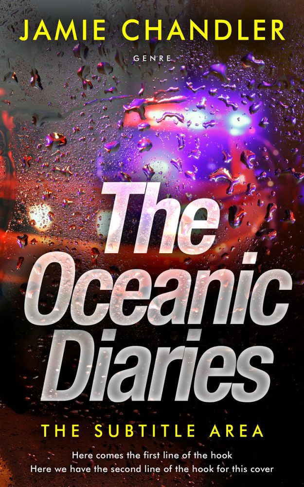 Front view of Clam Shell #31392 - Premade Mystery & Thriller & Suspense Book Cover | BookCoverZone