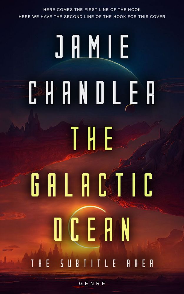 Front view of Bleached Cedar #31420 - Premade Science Fiction Book Cover | BookCoverZone