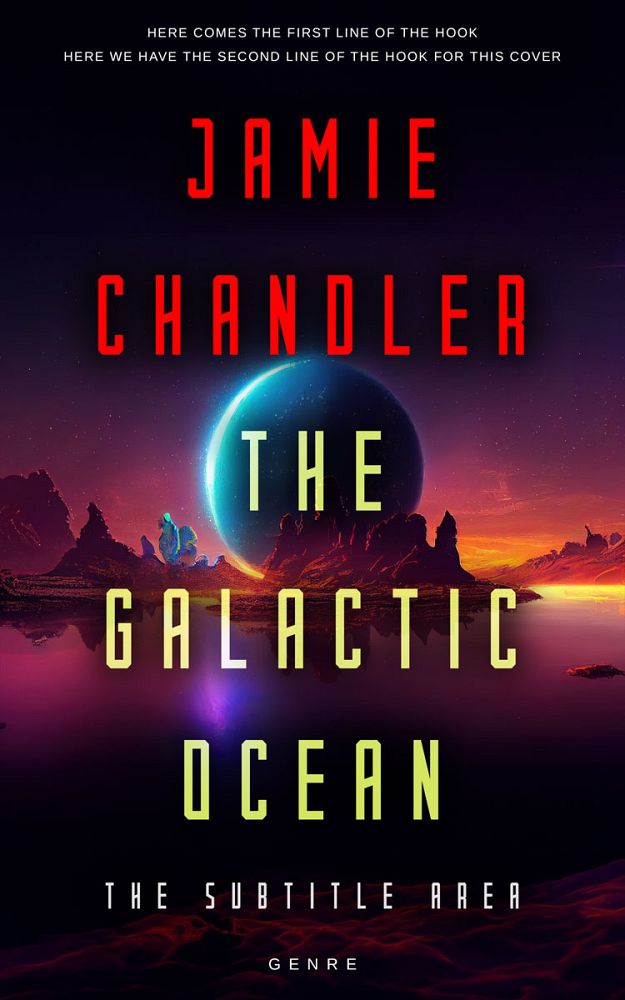 Front view of Chestnut Rose #31424 - Premade Science Fiction Book Cover | BookCoverZone