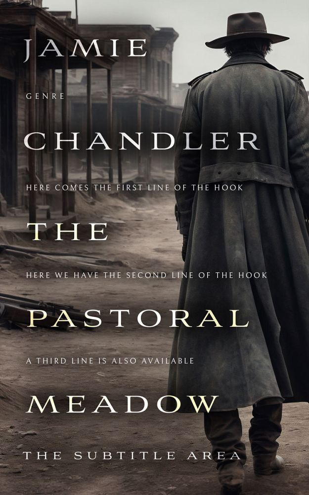 Front view of Dune #31499 - Premade Apocalyptica Book Cover | BookCoverZone
