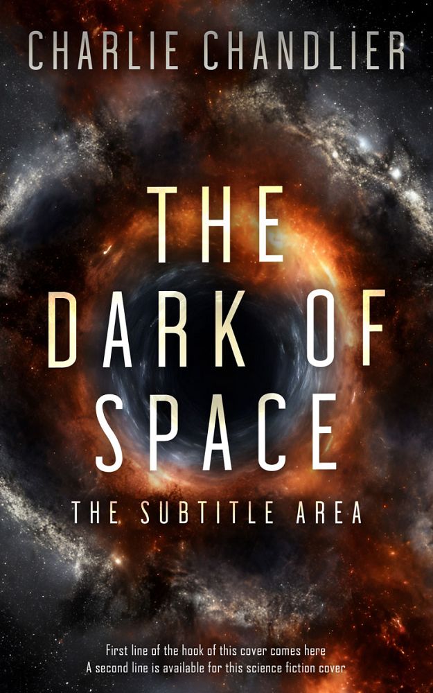 Front view of Oil #31634 - Premade Science Fiction Book Cover | BookCoverZone