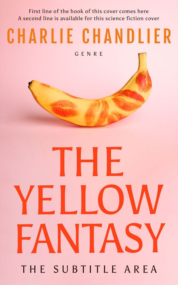 Front view of Azalea #31648 - Premade Abstract Book Cover | BookCoverZone