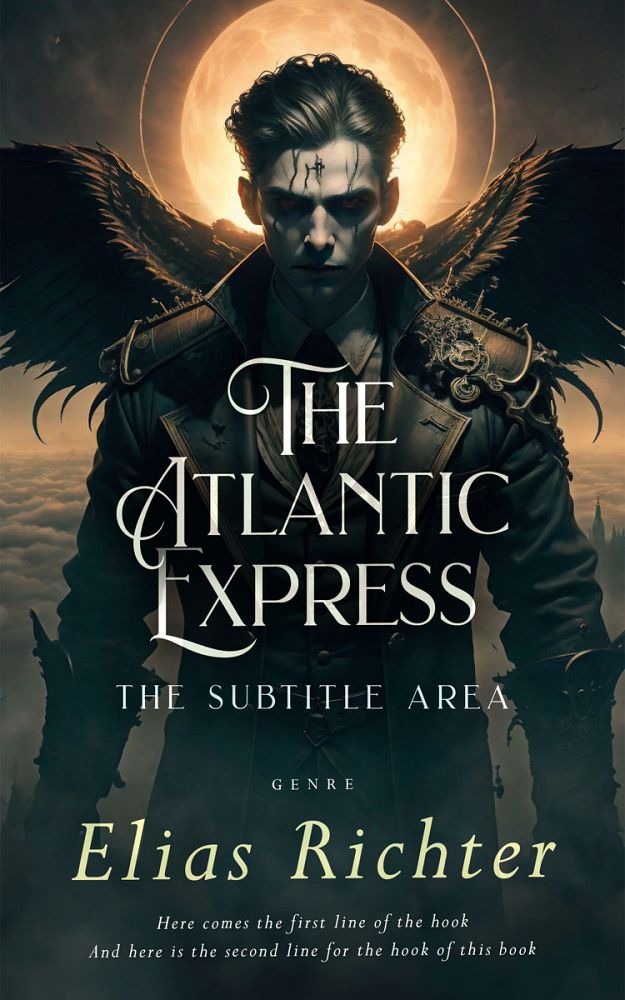 Front view of Bunker #31708 - Premade Fantasy Book Cover | BookCoverZone