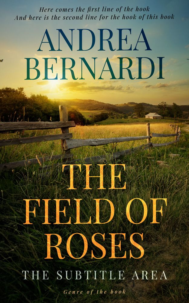 Front view of Laser #31802 - Premade Western Book Cover | BookCoverZone