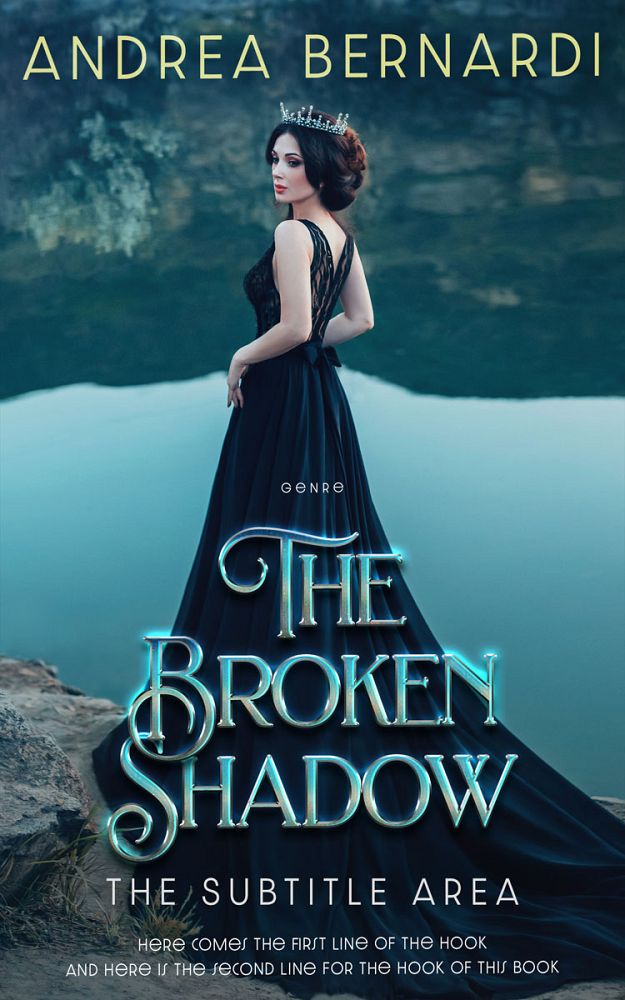 Front view of Big Stone #31824 - Premade Fantasy Book Cover | BookCoverZone