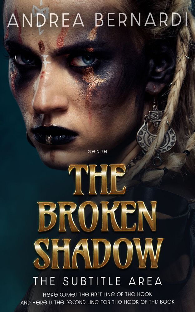 Front view of Mongoose #31827 - Premade Fantasy Book Cover | BookCoverZone