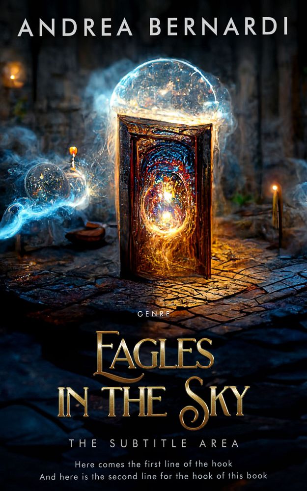 Front view of Woodsmoke #31832 - Premade Fantasy Book Cover | BookCoverZone