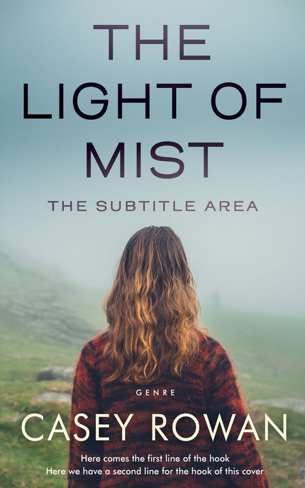 Front view of Tower Gray #31927 - Premade Literary Fiction Book Cover | BookCoverZone